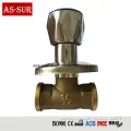 Brass Build in Stop Valve Cock as-Ws007